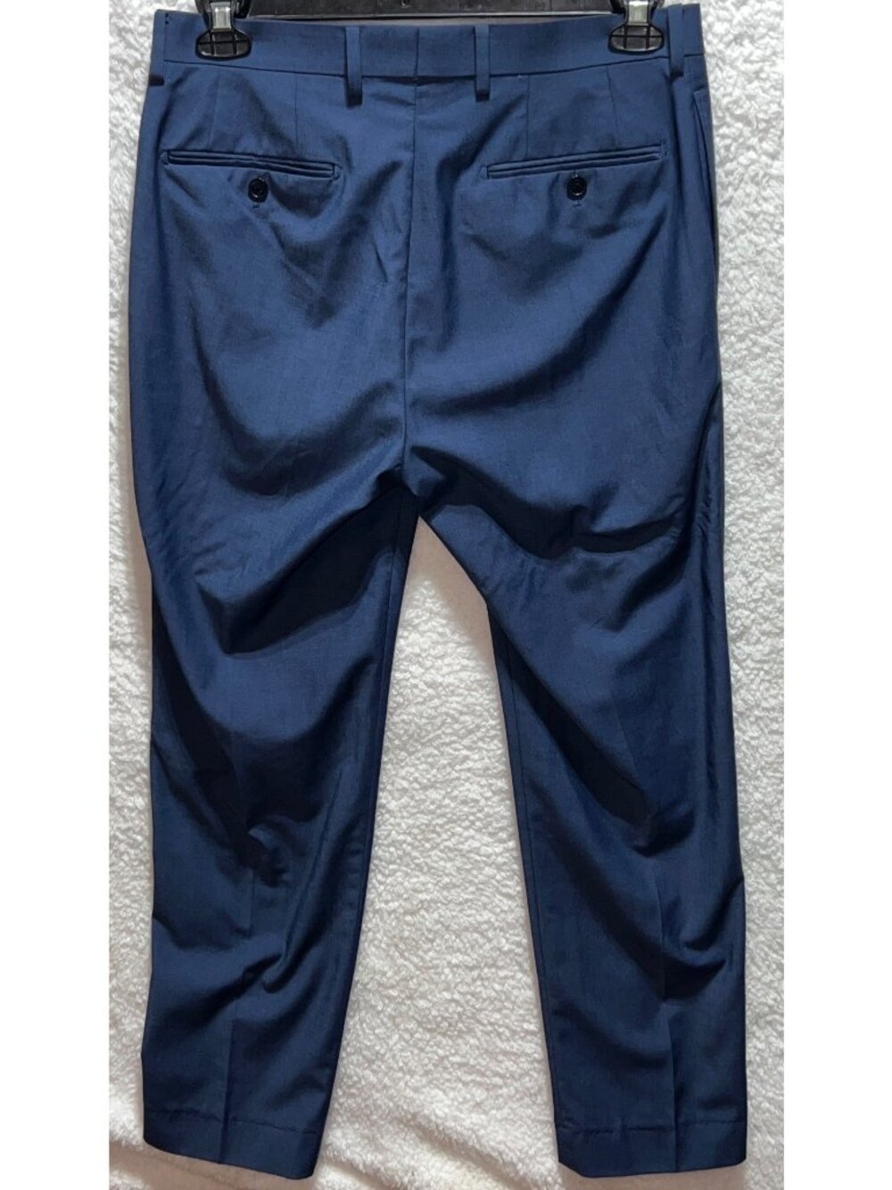 2 pc Calvin Klein Mens Blue Suit Two-Button Blazer 38R w Dress Pants 32W x32 - Picture 10 of 11